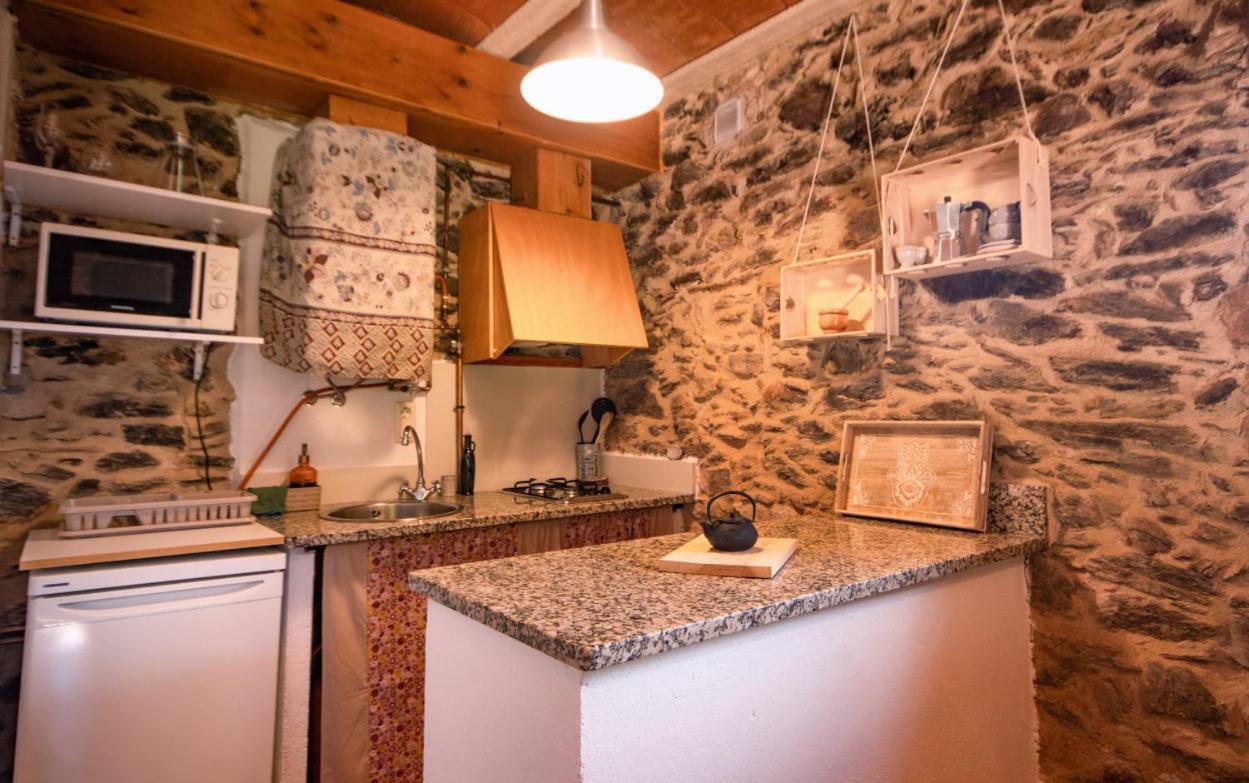 Apartamento Duplex Rural Con Chimenea Y Vistas Panoramicas Desde La Cama Sant Marti Sacalm Buitenkant foto