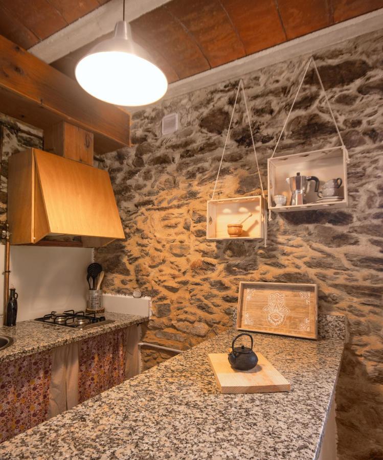 Apartamento Duplex Rural Con Chimenea Y Vistas Panoramicas Desde La Cama Sant Marti Sacalm Buitenkant foto